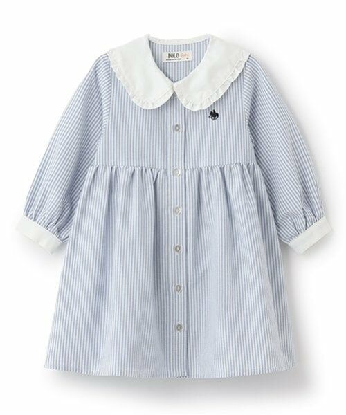 petit main / プティマイン ミニ丈・ひざ丈ワンピース | 【POLO BCS】シャツワンピース | 詳細7