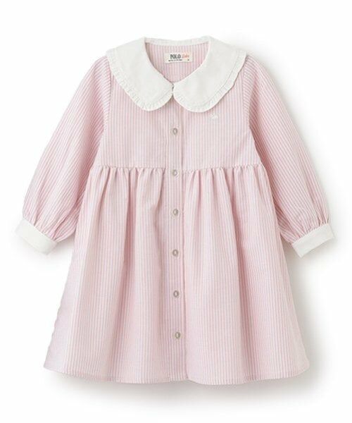 petit main / プティマイン ミニ丈・ひざ丈ワンピース | 【POLO BCS】シャツワンピース | 詳細8