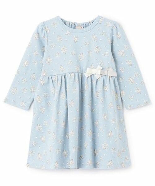 petit main / プティマイン ミニ丈・ひざ丈ワンピース | 【GOODPRICE】アソートワンピ（ライト ブルー）