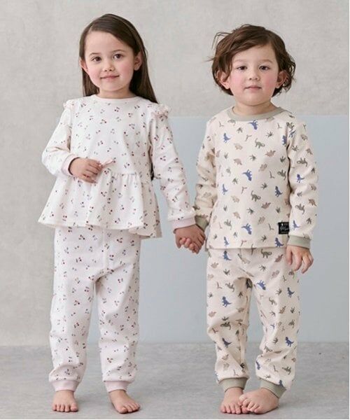 petit main / プティマイン ルームウェア | GIRLS長袖パジャマ | 詳細1