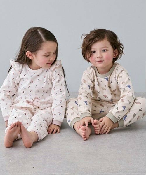 petit main / プティマイン ルームウェア | GIRLS長袖パジャマ | 詳細2