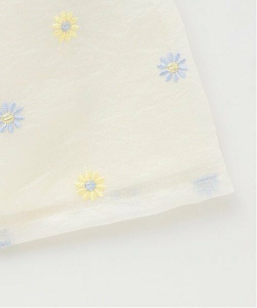 petit main / プティマイン ミニ丈・ひざ丈ワンピース | 【リンク】花刺しゅうワンピース(キッズ) | 詳細10