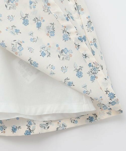 petit main / プティマイン ミニ丈・ひざ丈ワンピース | カット×布帛切り替えワンピース | 詳細12