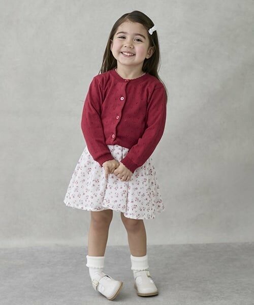 petit main / プティマイン ミニ丈・ひざ丈ワンピース | カット×布帛切り替えワンピース | 詳細3