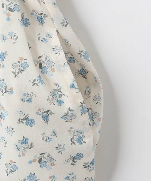 petit main / プティマイン ミニ丈・ひざ丈ワンピース | カット×布帛切り替えワンピース | 詳細9