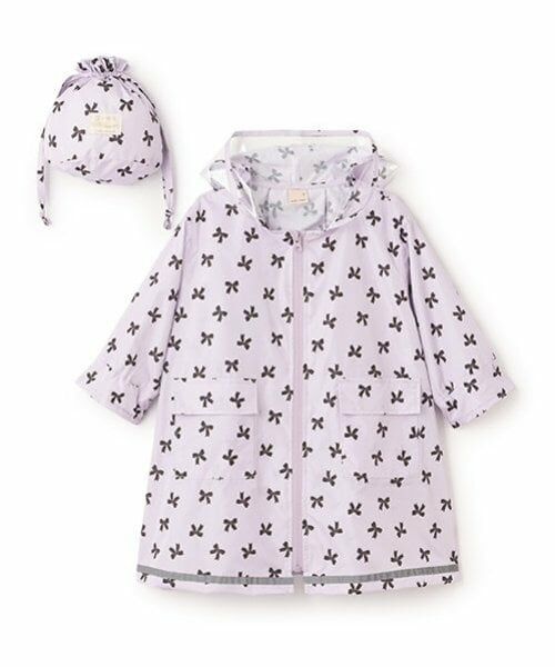 petit main / プティマイン その他アウター | レインコート（ラベンダー）
