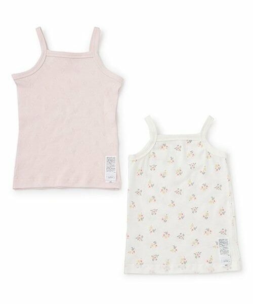 petit main / プティマイン その他インナー・ルームウェア | 【弱酸性】キャミ肌着2P | 詳細1