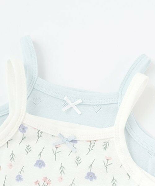 petit main / プティマイン その他インナー・ルームウェア | 【弱酸性】キャミ肌着2P | 詳細3