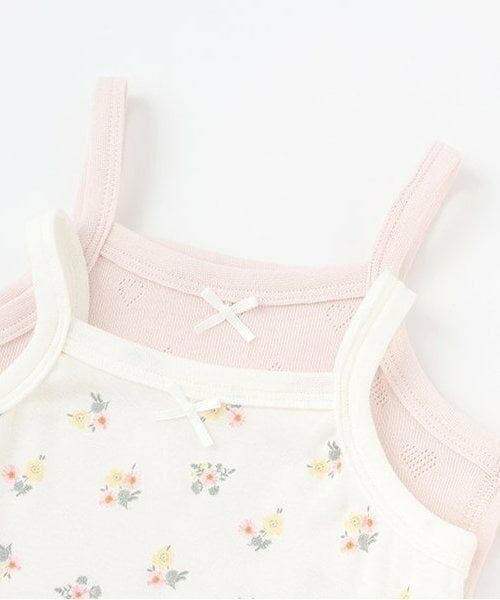 petit main / プティマイン その他インナー・ルームウェア | 【弱酸性】キャミ肌着2P | 詳細4