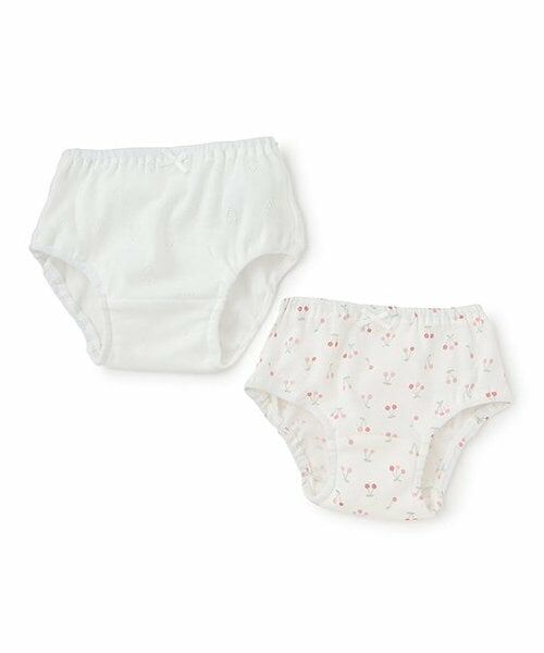 petit main / プティマイン ショーツ | 【弱酸性】ショーツ2P（アイボリー）