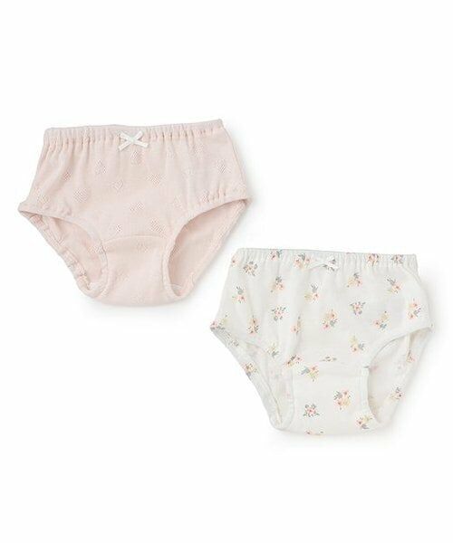 petit main / プティマイン ショーツ | 【弱酸性】ショーツ2P（ライト ピンク）