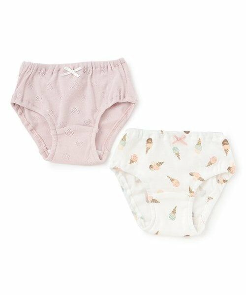 petit main / プティマイン ショーツ | 【弱酸性】ショーツ2P（ラベンダー）