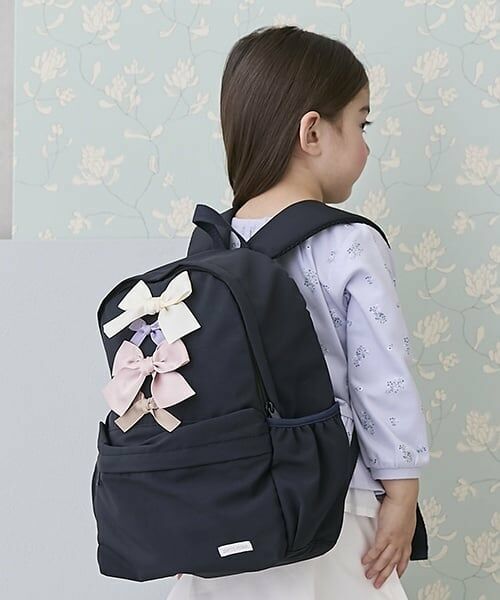 petit main / プティマイン リュック・バックパック | アソートリュック（紺）