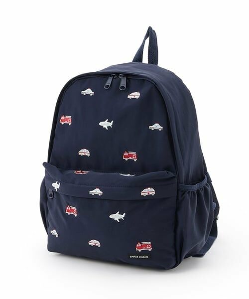 petit main / プティマイン リュック・バックパック | アソートリュック（ブルー）