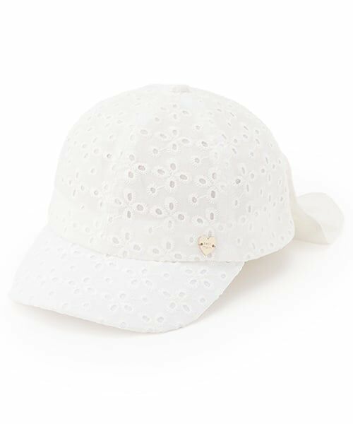 petit main / プティマイン キャップ | 日除けリボン付きキャップ | 詳細13