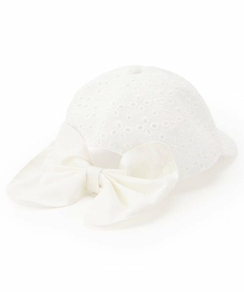 petit main / プティマイン キャップ | 日除けリボン付きキャップ | 詳細15