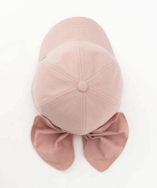 petit main / プティマイン キャップ | 日除けリボン付きキャップ | 詳細27