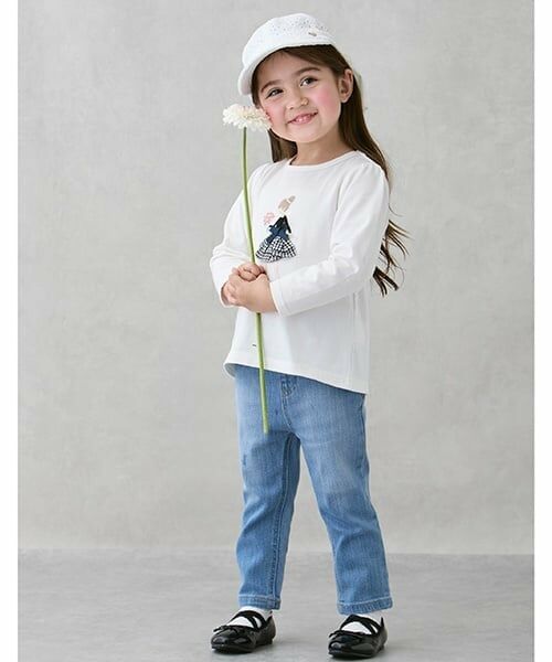 petit main / プティマイン キャップ | 日除けリボン付きキャップ | 詳細3