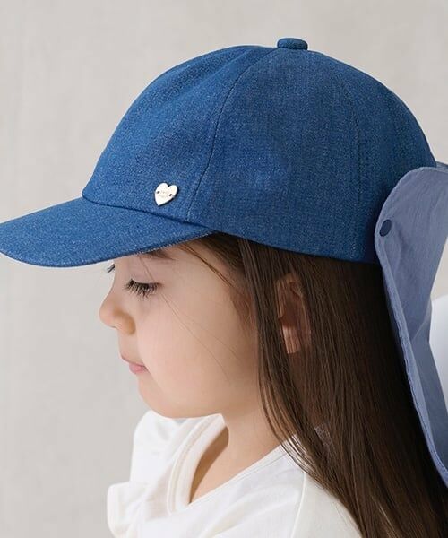 petit main / プティマイン キャップ | 日除けリボン付きキャップ | 詳細6