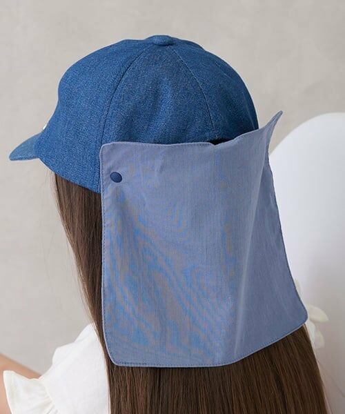 petit main / プティマイン キャップ | 日除けリボン付きキャップ | 詳細7