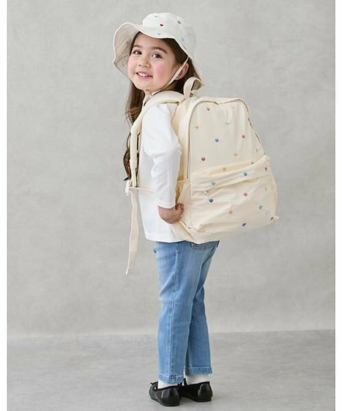 petit main / プティマイン ハット | 【遮熱】刺しゅうバケットハット | 詳細1