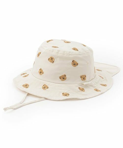 petit main / プティマイン ハット | 【遮熱】刺しゅうバケットハット | 詳細20