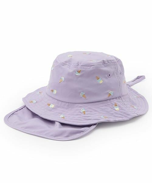 petit main / プティマイン ハット | 【遮熱】刺しゅうバケットハット | 詳細28