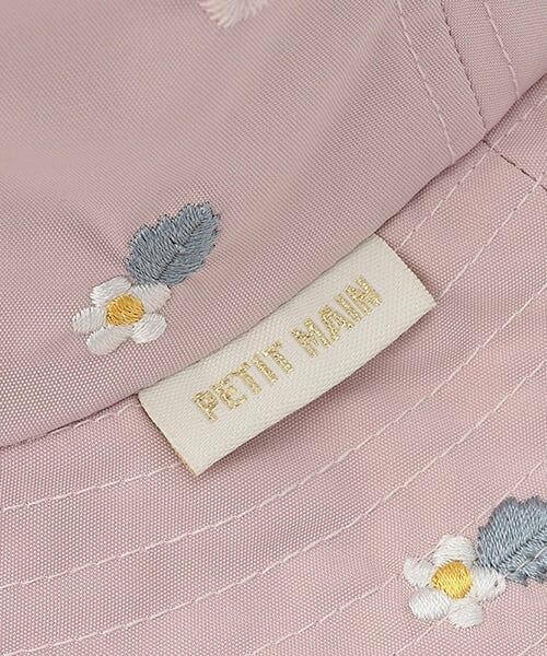 petit main / プティマイン ハット | 【遮熱】刺しゅうバケットハット | 詳細30