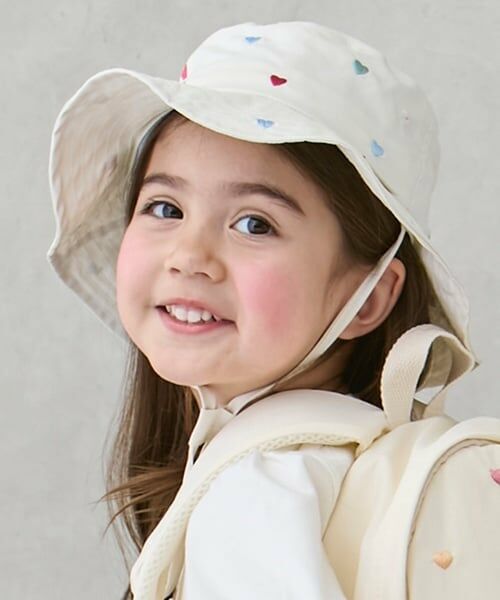 petit main / プティマイン ハット | 【遮熱】刺しゅうバケットハット（マルチ）