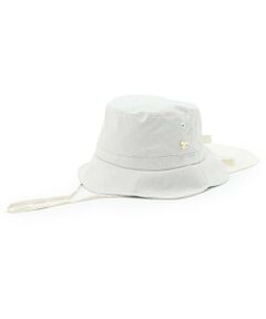 petit main / プティマイン ハット | 【遮熱】日除けつきスカラップハット