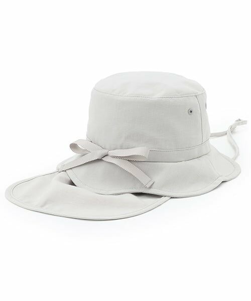 petit main / プティマイン ハット | 【遮熱】日除けつきスカラップハット | 詳細4