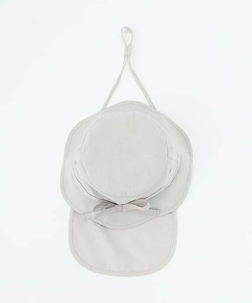 petit main / プティマイン ハット | 【遮熱】日除けつきスカラップハット | 詳細8