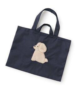 petit main / プティマイン トートバッグ | DOGアップリケレッスンバッグ