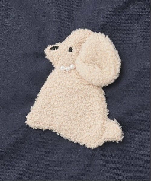 petit main / プティマイン トートバッグ | DOGアップリケレッスンバッグ | 詳細2