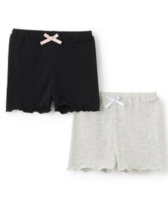 petit main / プティマイン ショーツ | 【吸水速乾】1分丈インナーパンツ2P