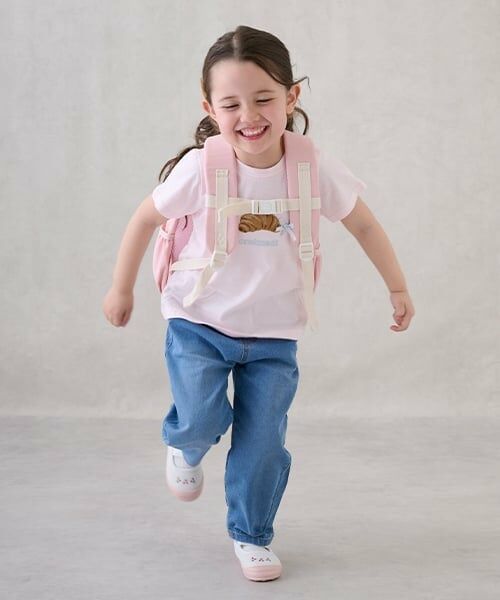 petit main / プティマイン インテリア・生活雑貨・ホビー・ステーショナリー | ワンポイント刺しゅうメッシュ上履き | 詳細1