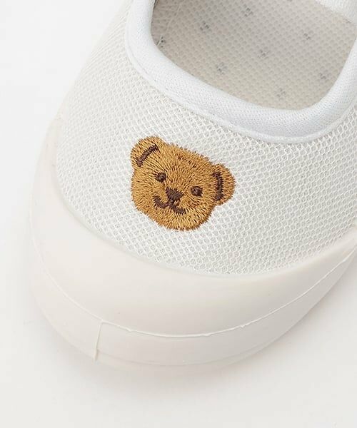 petit main / プティマイン インテリア・生活雑貨・ホビー・ステーショナリー | ワンポイント刺しゅうメッシュ上履き | 詳細7