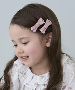 petit main / プティマイン ヘアピン | リボンヘアクリップ2P
