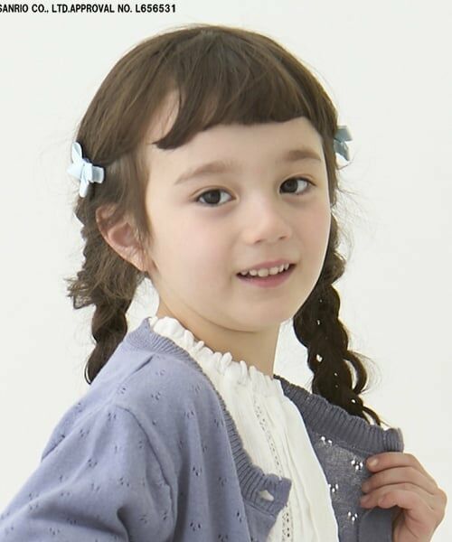 petit main / プティマイン ヘアピン | リボンヘアクリップ2P | 詳細11