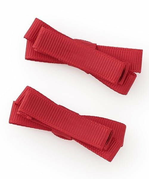 petit main / プティマイン ヘアピン | リボンヘアクリップ2P | 詳細21