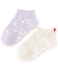 petit main / プティマイン ソックス | CUTEスニーカー丈ソックス2P