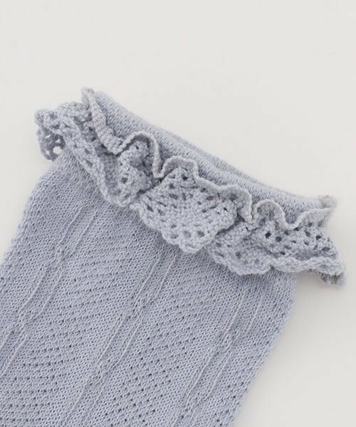 petit main / プティマイン ソックス | レースつきクルーソックス | 詳細3