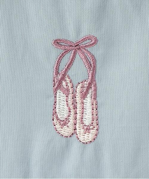 petit main / プティマイン リュック・バックパック | トゥシューズ刺しゅうフリルリュック | 詳細4