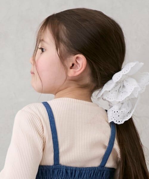 petit main / プティマイン ヘアゴム・シュシュ | ボリュームレースシュシュ | 詳細10
