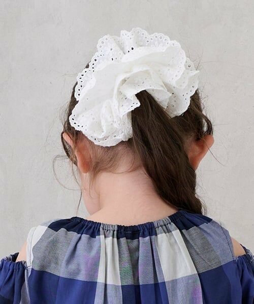 petit main / プティマイン ヘアゴム・シュシュ | ボリュームレースシュシュ | 詳細14