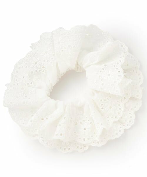 petit main / プティマイン ヘアゴム・シュシュ | ボリュームレースシュシュ | 詳細20