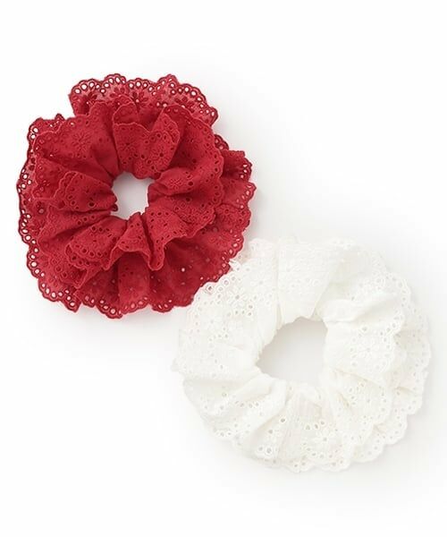 petit main / プティマイン ヘアゴム・シュシュ | ボリュームレースシュシュ | 詳細23