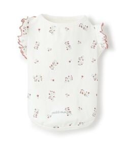 petit main / プティマイン ペットグッズ | 【リンク】【DOG】総柄肩フリルタンク