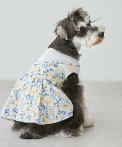 petit main / プティマイン ペットグッズ | 【リンク】【DOG】花柄ドッキングワンピ