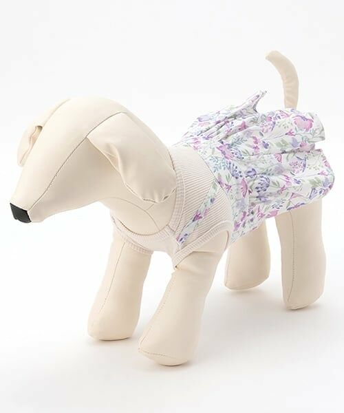 petit main / プティマイン ペットグッズ | 【リンク】【DOG】花柄ドッキングワンピ | 詳細10